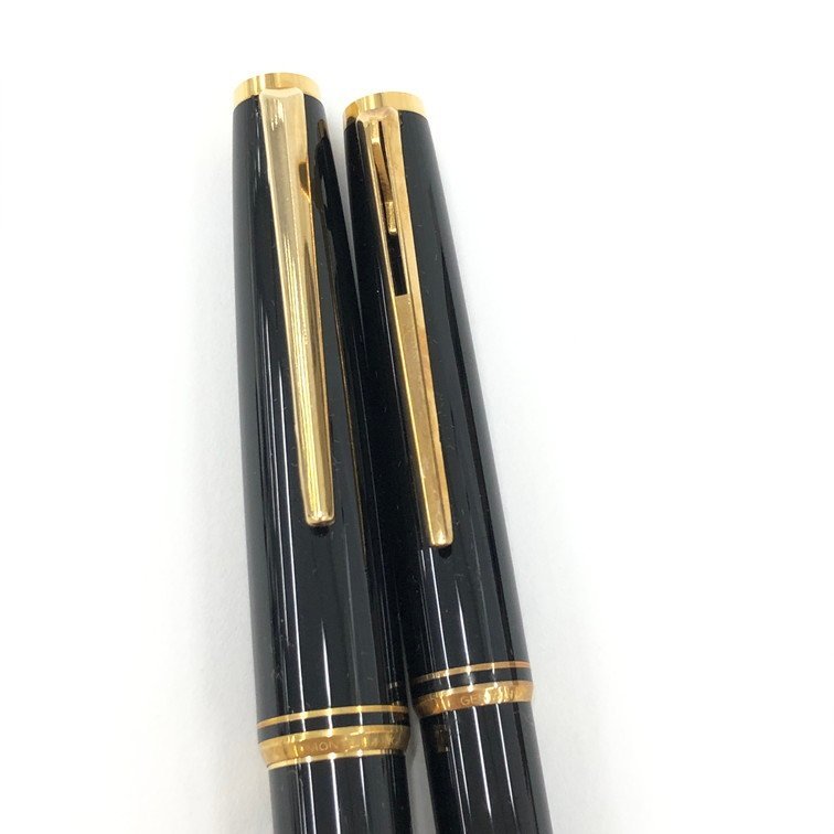 MONTBLANC モンブラン 万年筆/ボールペンセット ケース付き【BJBA6033