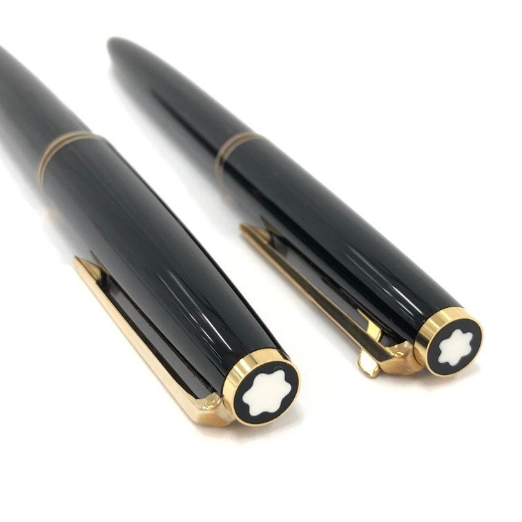 MONTBLANC モンブラン 万年筆/ボールペンセット ケース付き【BJBA6033