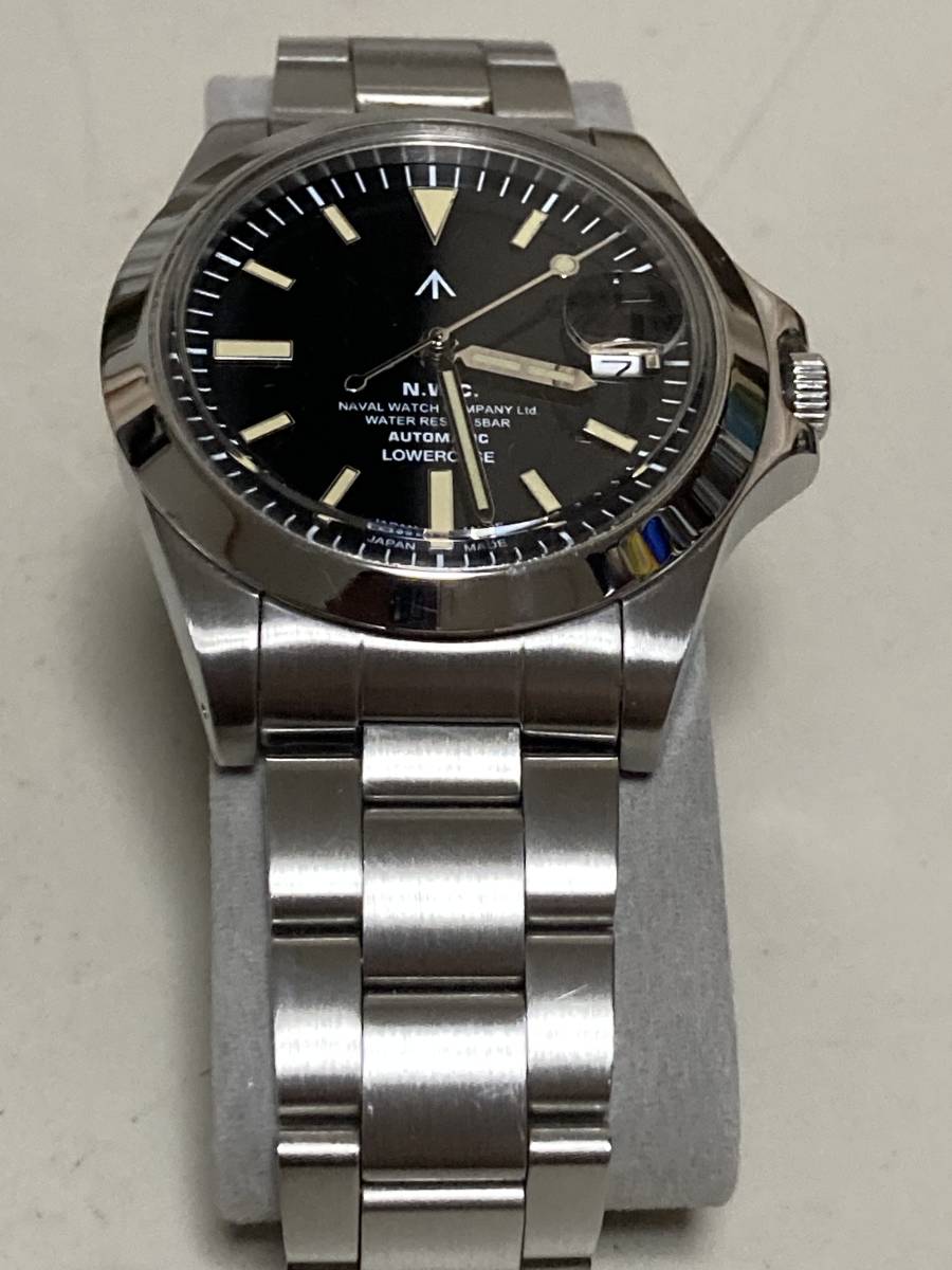NAVAL ナバル N.W.C LOWERCASE NH35-V080 自動巻き メンズ 箱付き 中古 