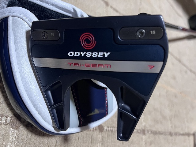 美品 ODYSSEY オデッセイ TRI-BEAM（トライビーム) #7 33インチ トライ