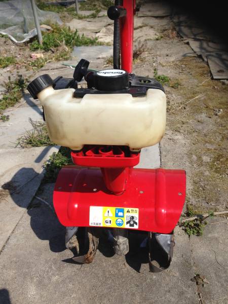 tanakaのミニ耕運機 中古ジャンク