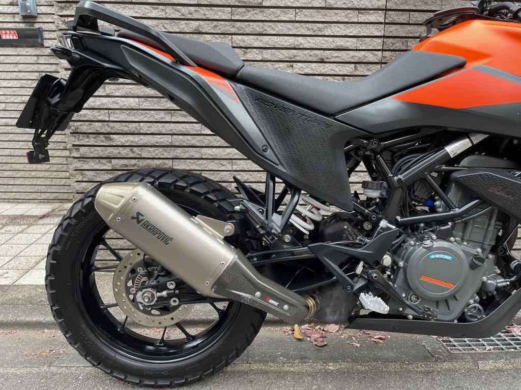 美車！ KTM 390 ADVENTURE アドベンチャー AKRAPOVIC アクラポビッチ