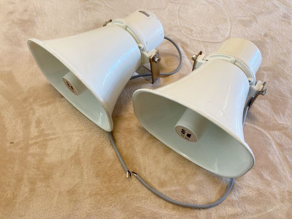 【中古動作品】TOA 10W ホーンスピーカー SC-710AM ペアセット