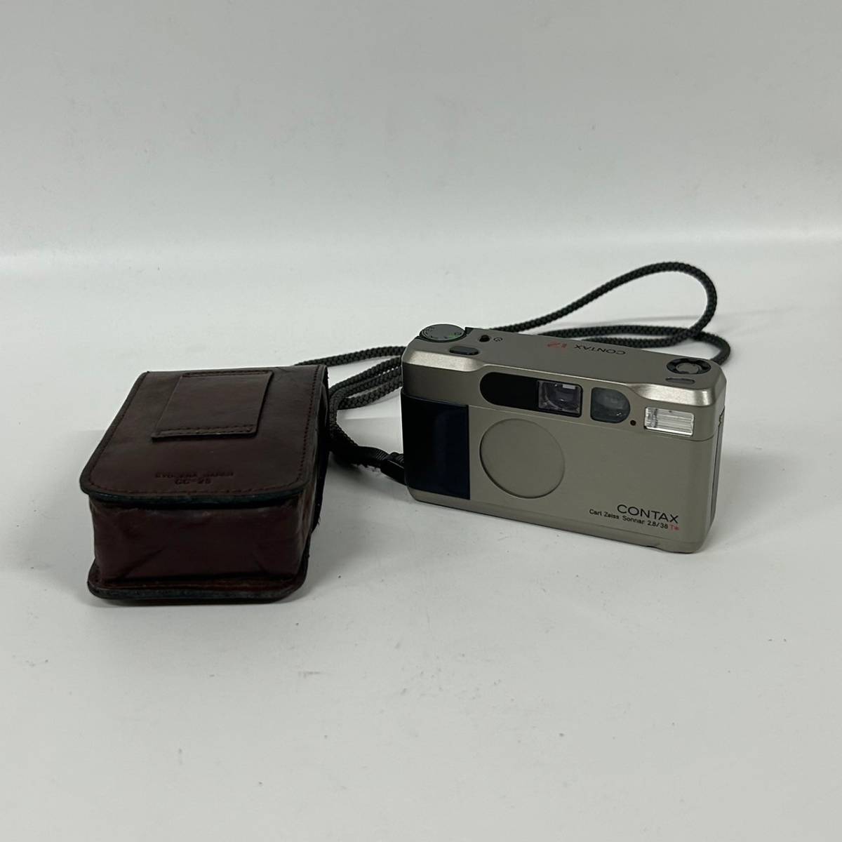 T2 CONTAX コンタックス 1円 コンパクトフィルムカメラ Contax 通電