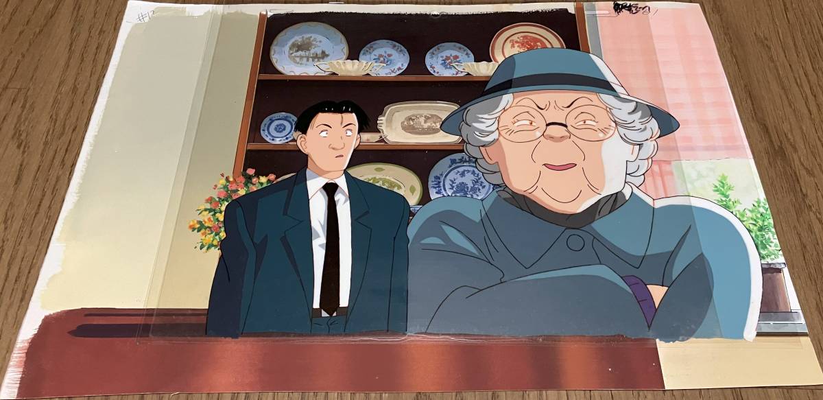 Yahoo!オークション - 【送料無料】背景付きセル画 マスターキートン