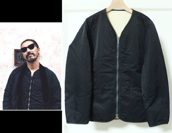 VISVIM ビズビム 0116205013036 IRIS LINER JKT アイリス リバーシブル ライナー ジャケット 2 黒