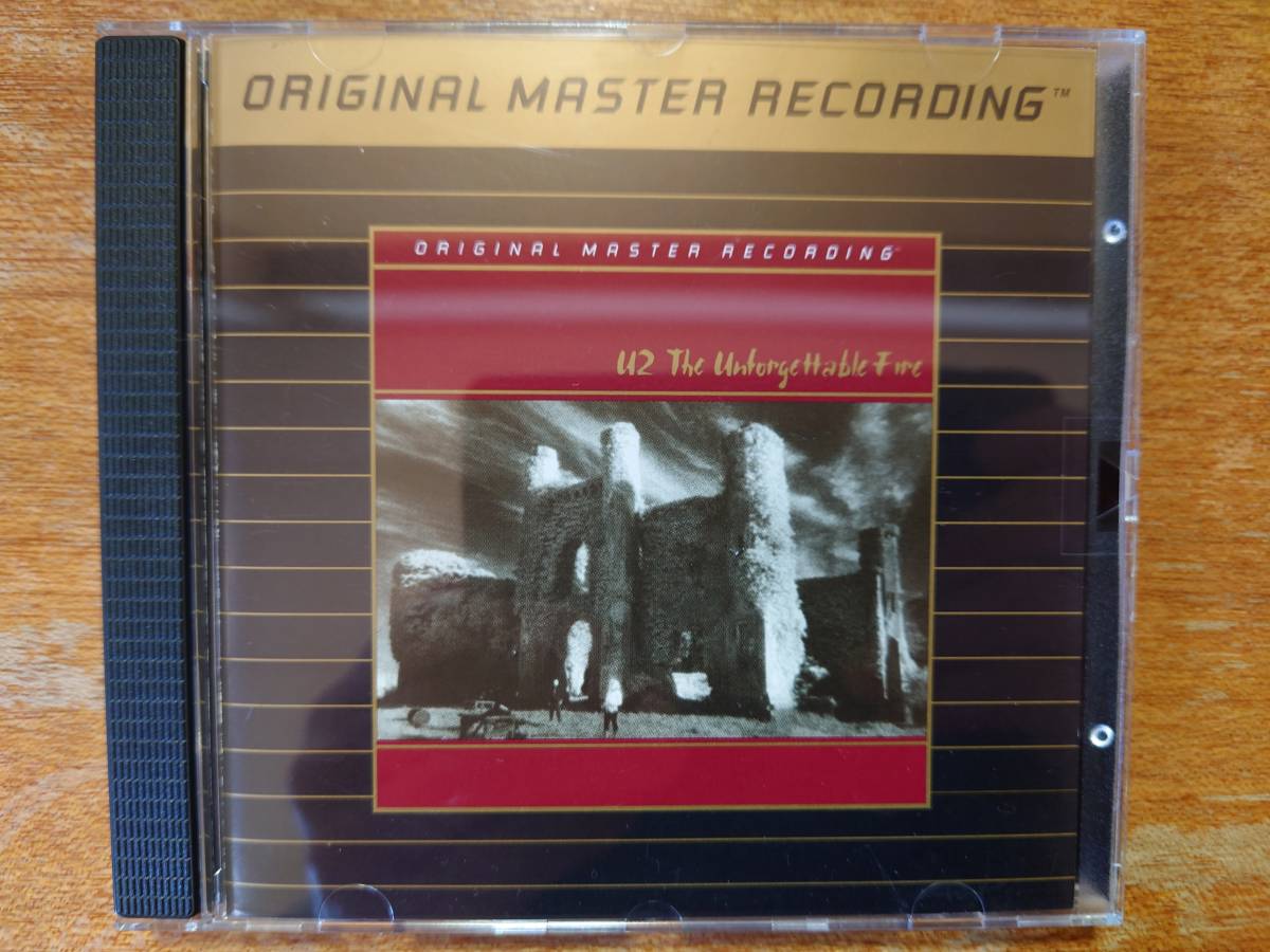 【MFSL/24KT ゴールドCD/高音質モービル盤】■U2/THE UNFORGETTABLE FIRE■UDCD 624/MOBILE FIDELITY(ORIGINAL MASTER RECORDING)