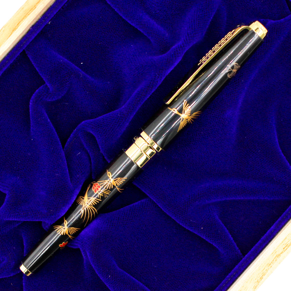 美品 初期型 セーラー 高級加賀金高蒔絵 大下香仙作 古代花鳥 世界の