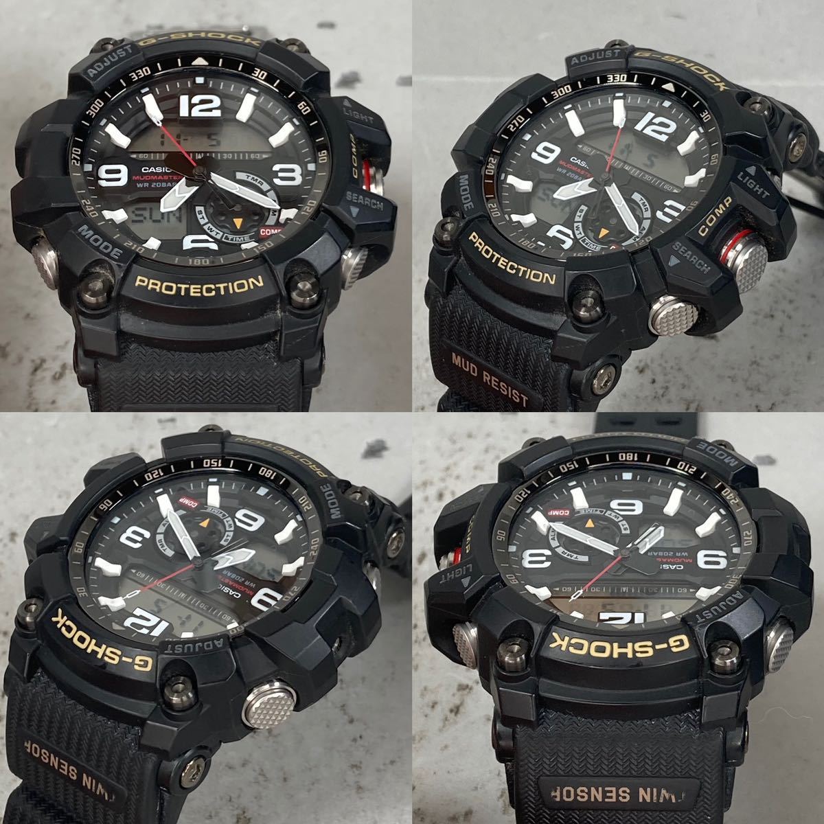 美品 G-SHOCK GG-1000-1AJF MUDMASTER マッドマスター アナログ 