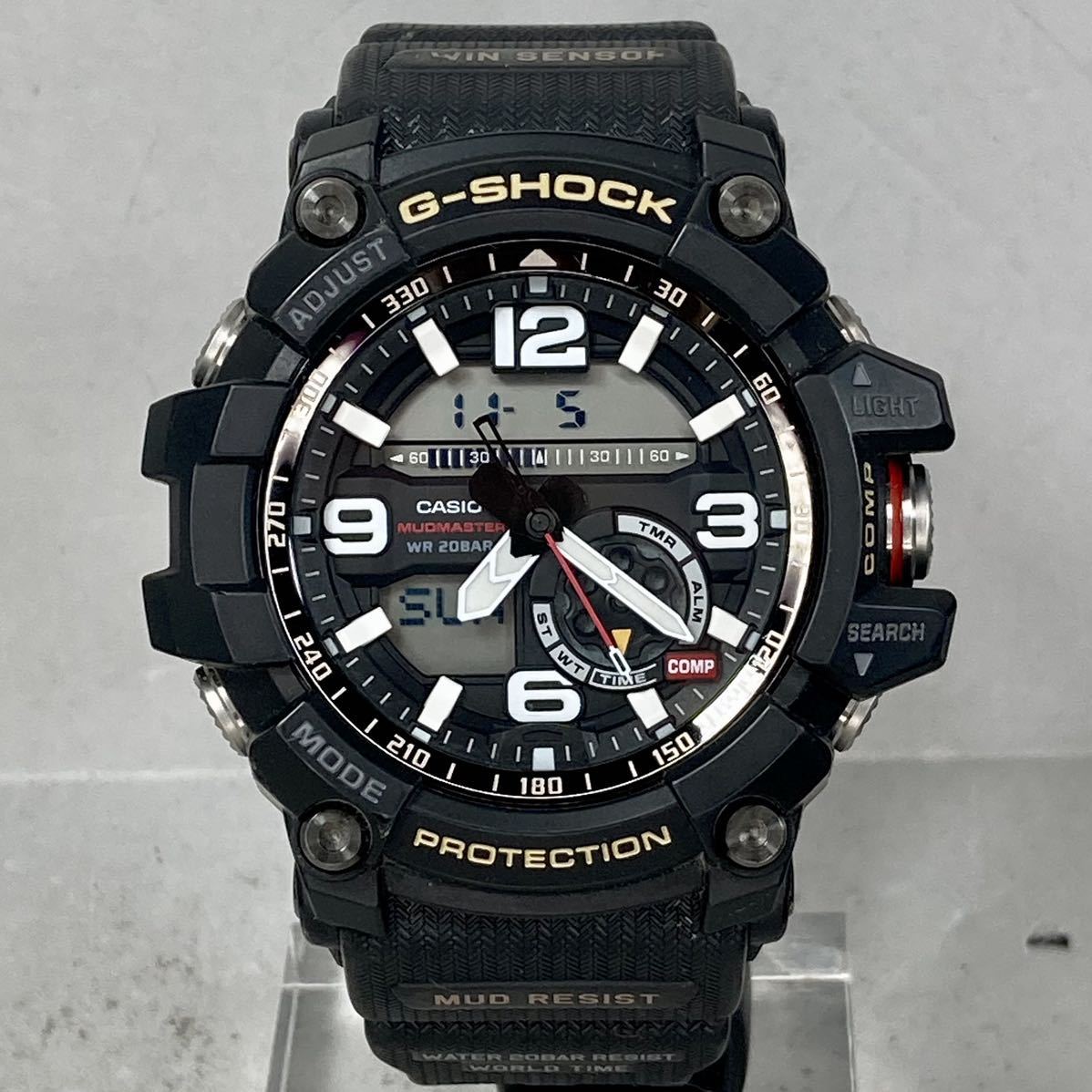 美品 G-SHOCK GG-1000-1AJF MUDMASTER マッドマスター アナログ 