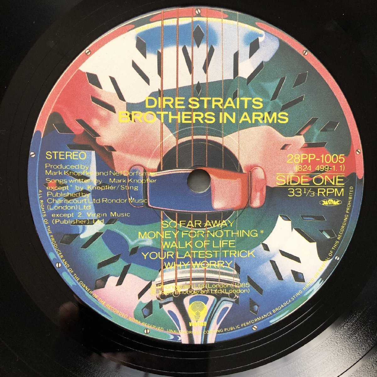 Dire ⁄ In Straits☆中古LP国内盤帯付「ダイアー・ストレイツ