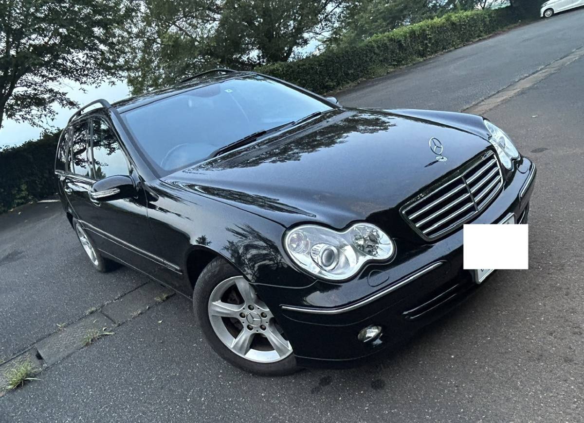 すぐ乗り！美車！19年！ベンツC180コンプレッサーステーションワゴン！　ナビ・バックカメラ・ETC付！　車検：令和6年4月迄！