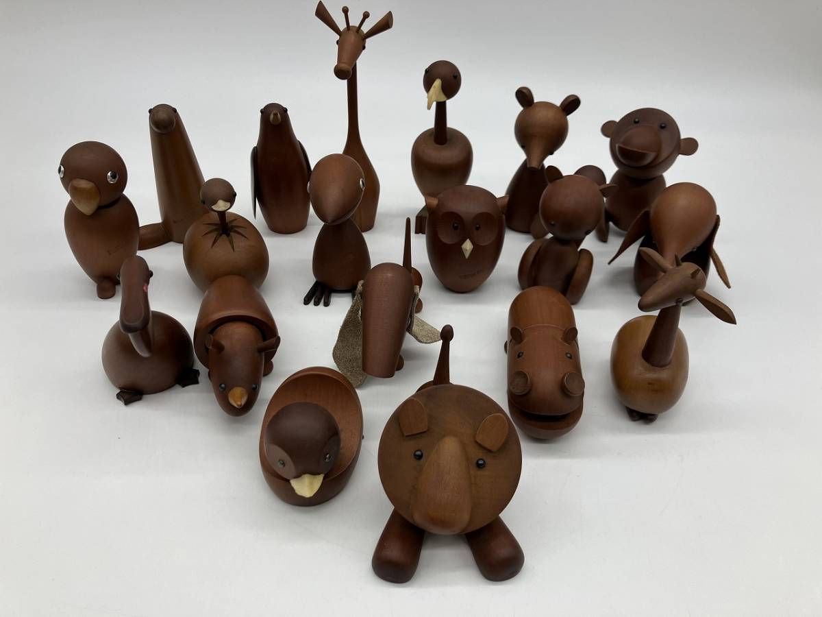 Z1-210 千趣会 ロイヤルペット 昭和レトロ 木製 アニマル SENSHUKAI