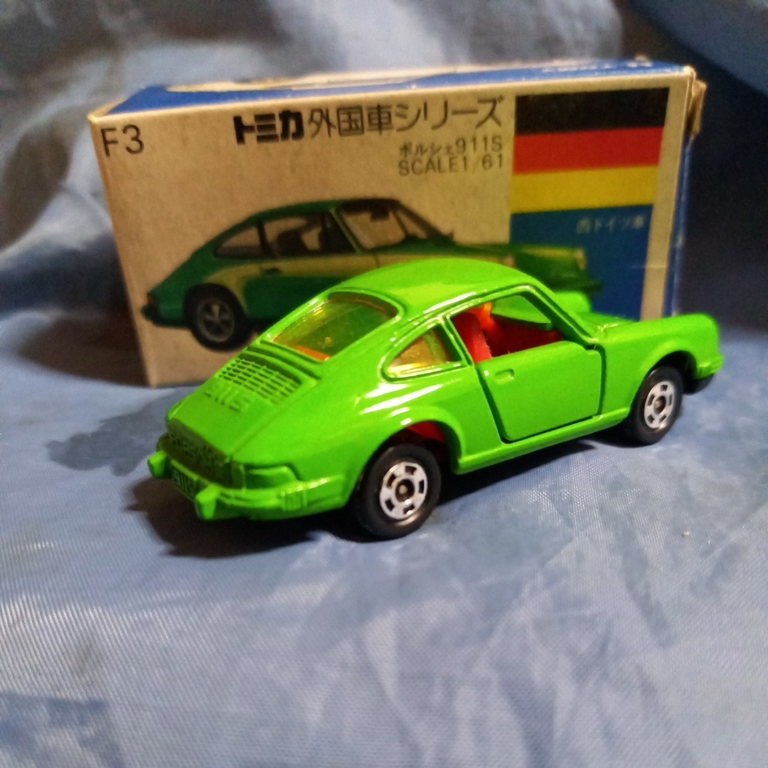 日本製 ポルシェ911S - メルカリ トミカ 絶版トミカ 青箱F3 F3