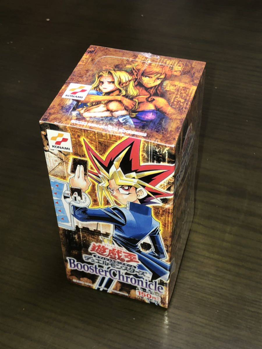 【新品・未開封】遊戯王 シュリンク付きbox booster chronicle 遊戯王 OCG 第二期 Booster Chronicleブースター クロニクル 新品 未