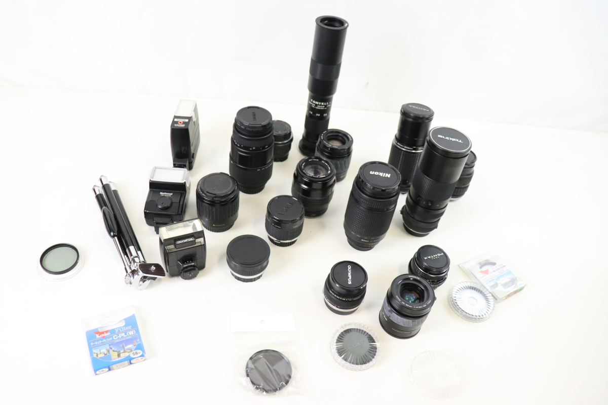 レンズ 15点 まとめ OLYMPUS / NIKON / PENTAX / SIGMA / Canon