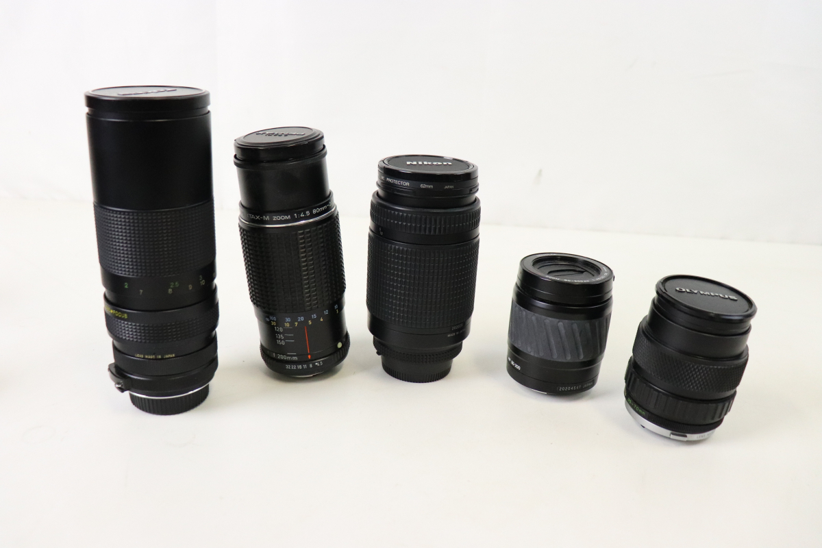 レンズ 15点 まとめ OLYMPUS / NIKON / PENTAX / SIGMA / Canon