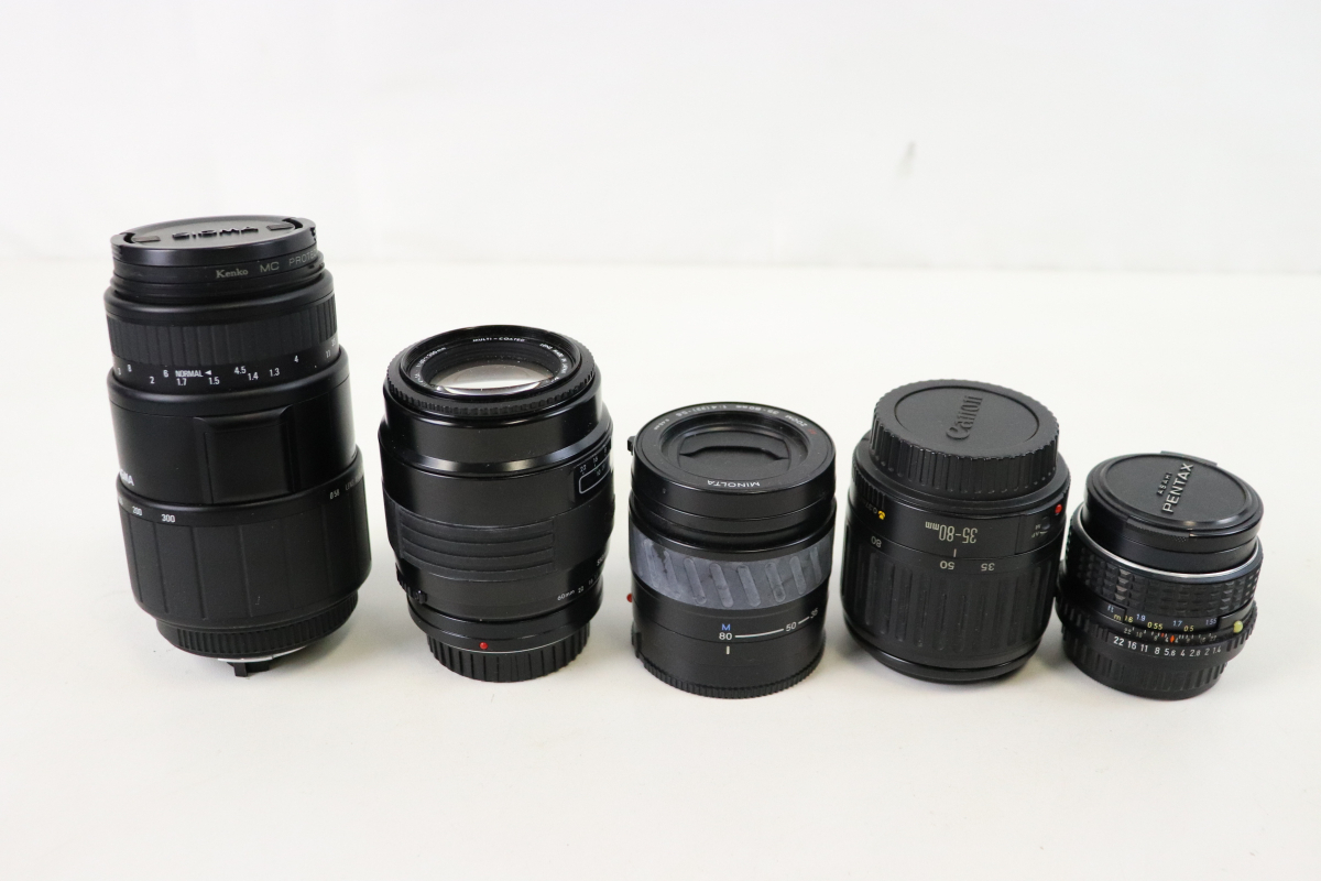 レンズ 15点 まとめ OLYMPUS / NIKON / PENTAX / SIGMA / Canon
