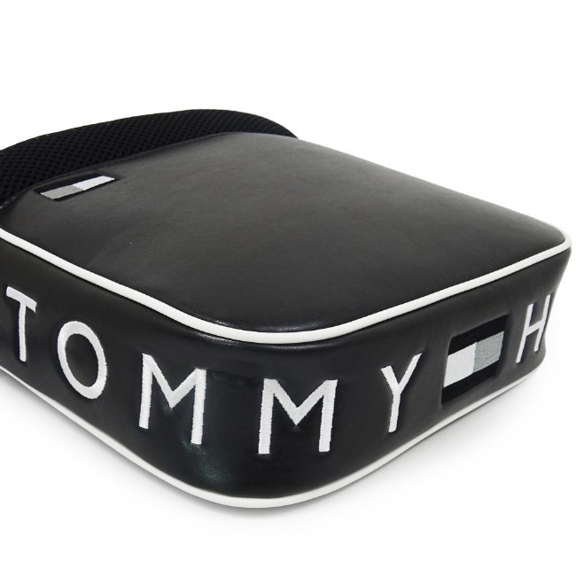 【定価4，400円】トミーヒルフィガー ヘッドカバー アイアンカバー (THMG7FH4-10 ブラック) ゴルフ用品 今季モデル 新品値札付き【正規品】