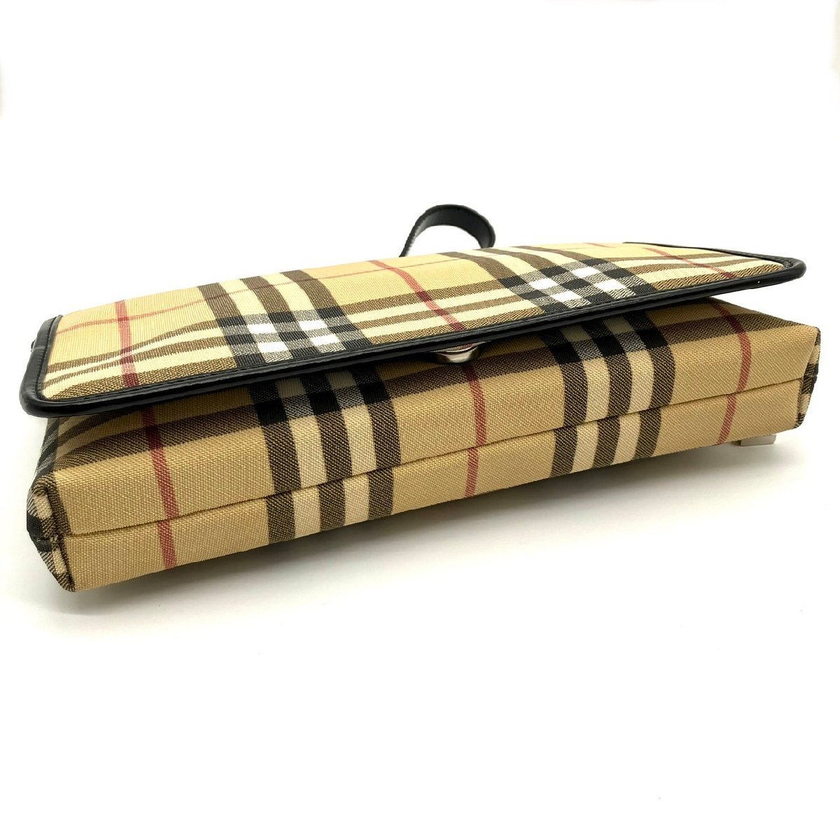 美品 BURBERRY バーバリー ロンドン ショルダーバッグ ノバチェック 