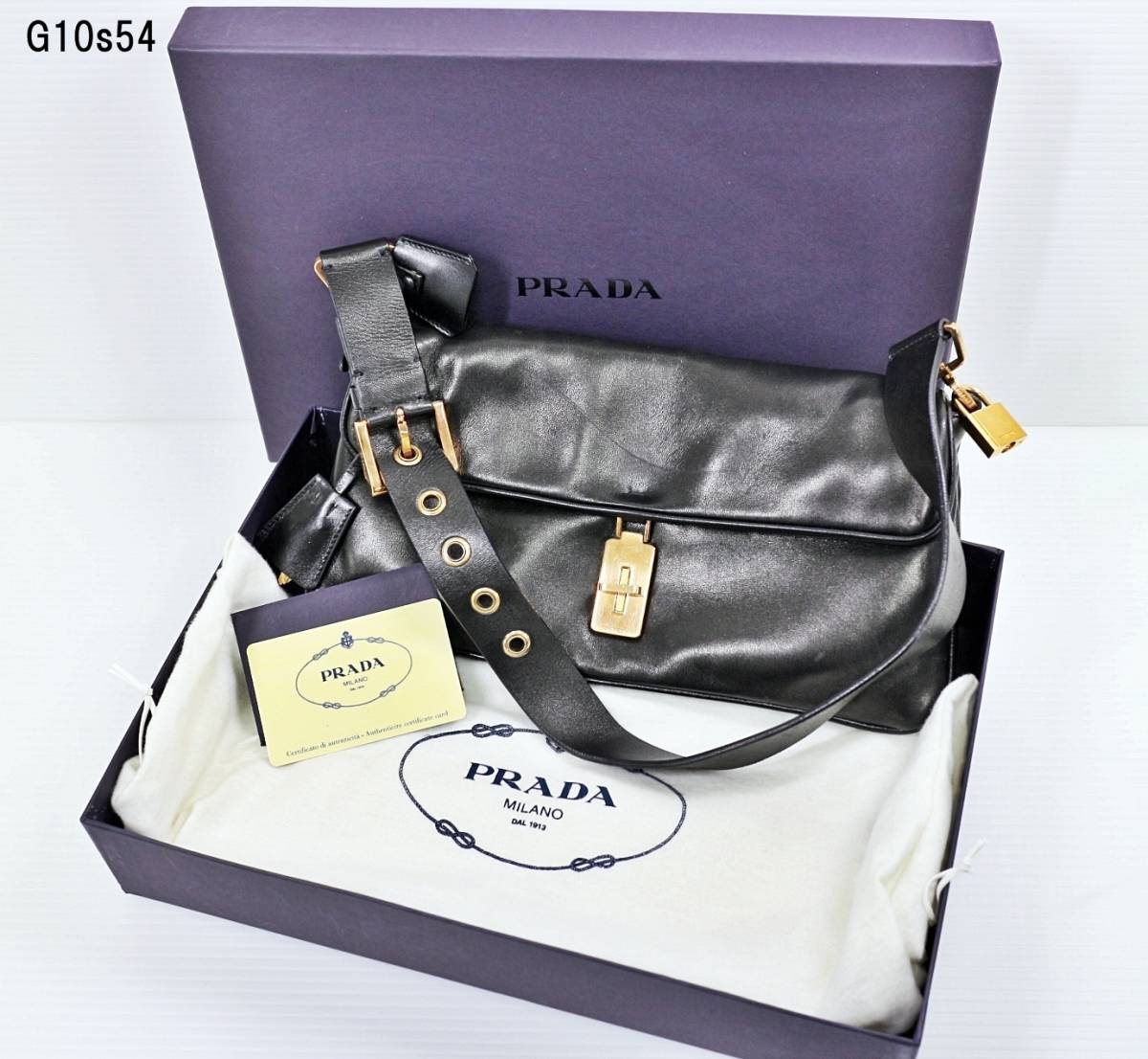 G10s54 PRADA ワンショルダーバッグ 現状品 80サイズ