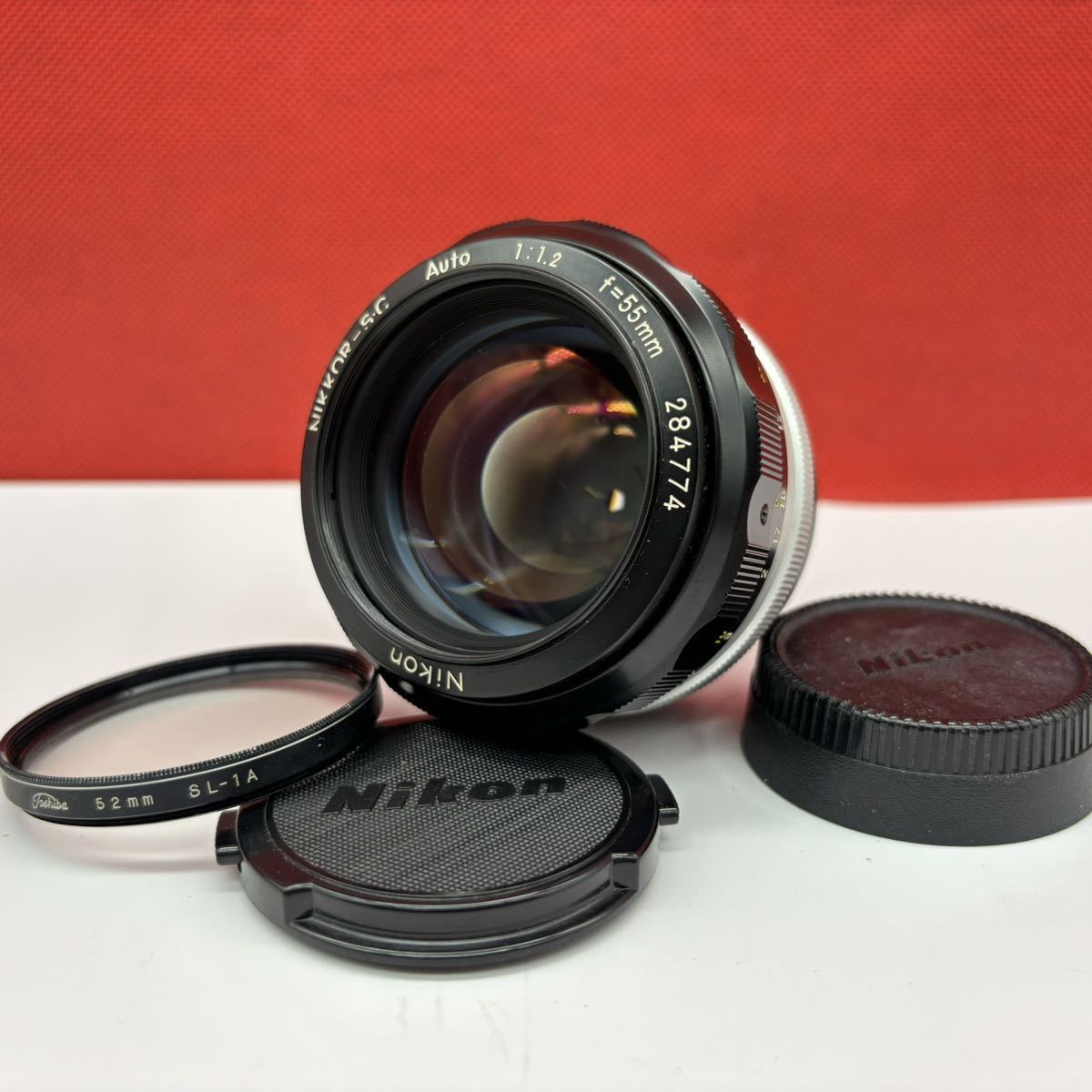 ◆ Nikon NIKKOR-S.C Auto 55mm F1.2 カメラレンズ 単焦点 ニコン