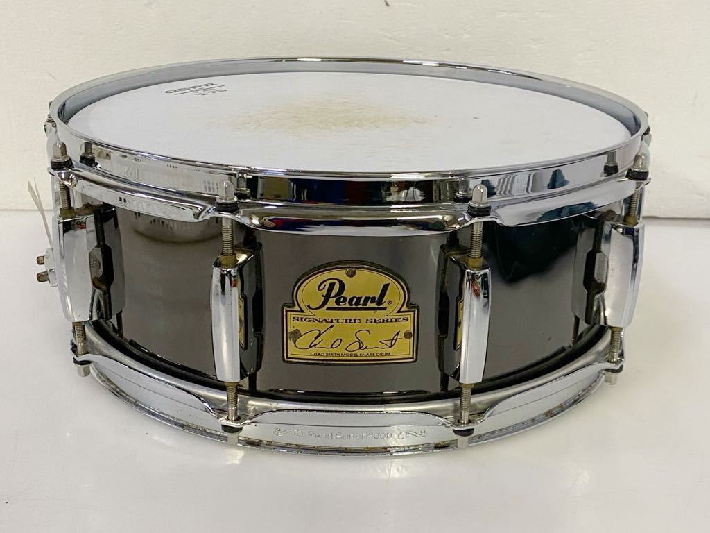 サ5268M☆Pearl パール スネアドラム Chad Smith Model 14×5インチ