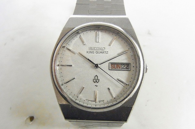 L275-J10-2562 ◎ SEIKO セイコー 5856-8070 メンズ クオーツ 腕時計 現状品①