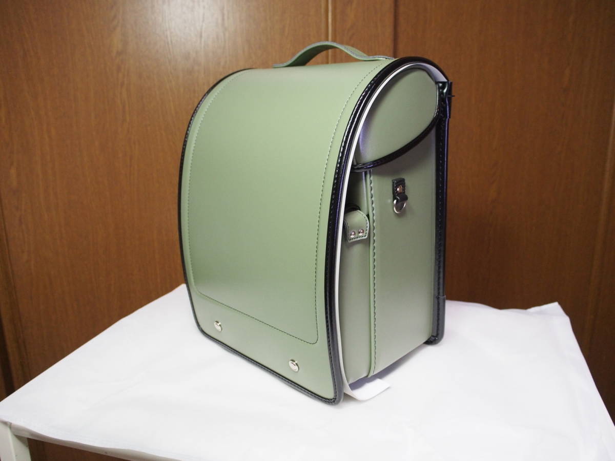 【未使用】カブヌシ専用ランドセル型サイドバック・カーキ（セイバン/バイク用）