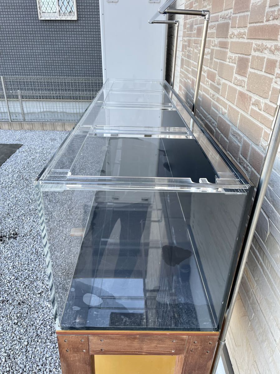 アクリル水槽 1800×450×450 水槽台 引き取り限定の入札履歴 - 入札者の順位