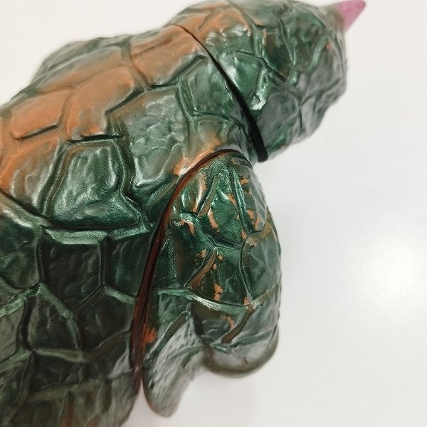 ポピー　キングザウルスシリーズ　ガラモン　ソフビ mP024a [当時物] ポピー キングザウルスシリーズ ベムスター 帰ってき