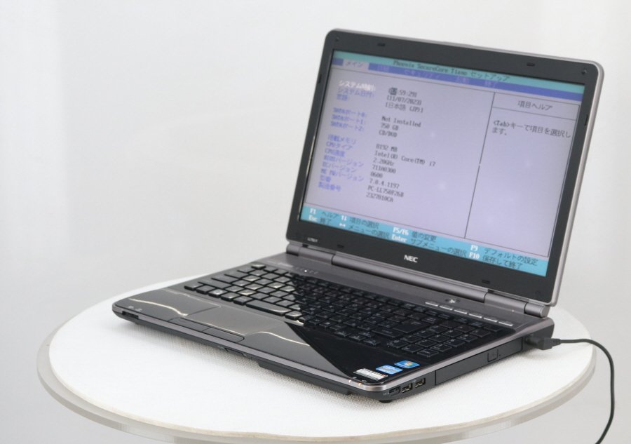NEC PC-LL750F26B LaVie LL750/F Core i7 2670QM 2.20GHz 8GB 750GB