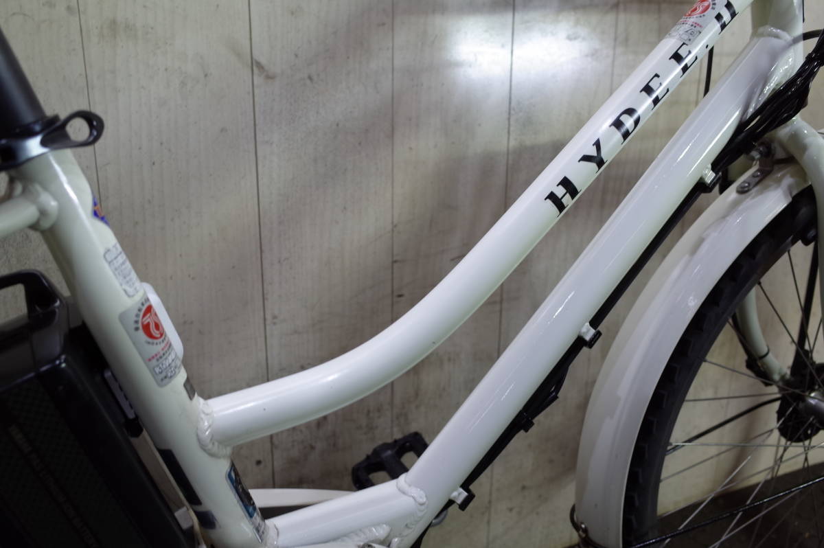 現行美品！ブリヂストン ハイディツー HY684C 26インチ リチウム 8.7AH