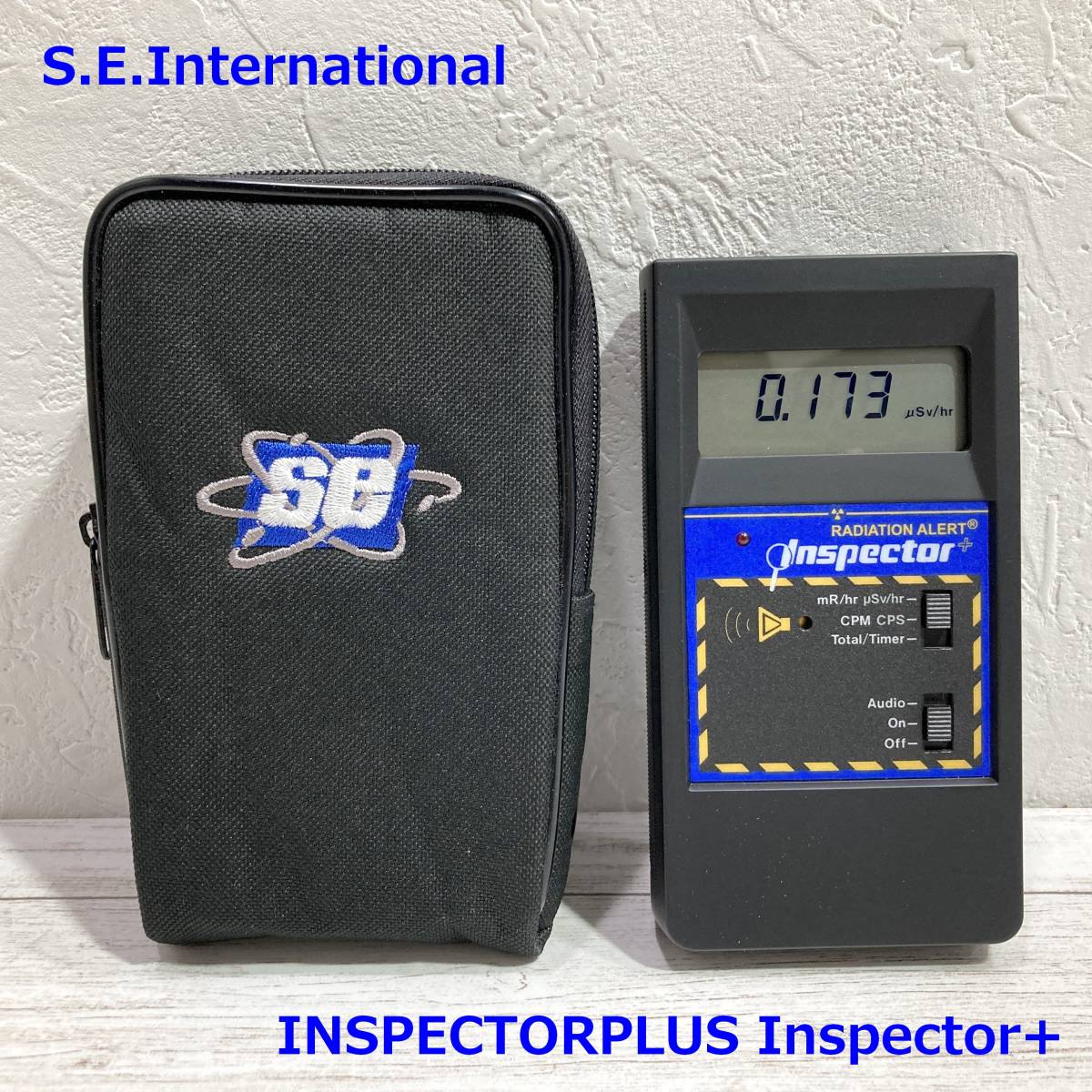 S.E ガイガーカウンター Inspector+ インスペクタープラス 中古 美品 
