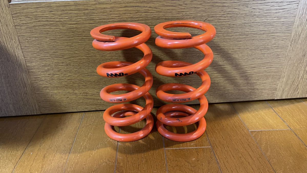 MAQS 直巻きスプリング 16k ID62 63 H 180mm (SWIFT チャラバネ 326power アイバッハ ハイパコ スイフト