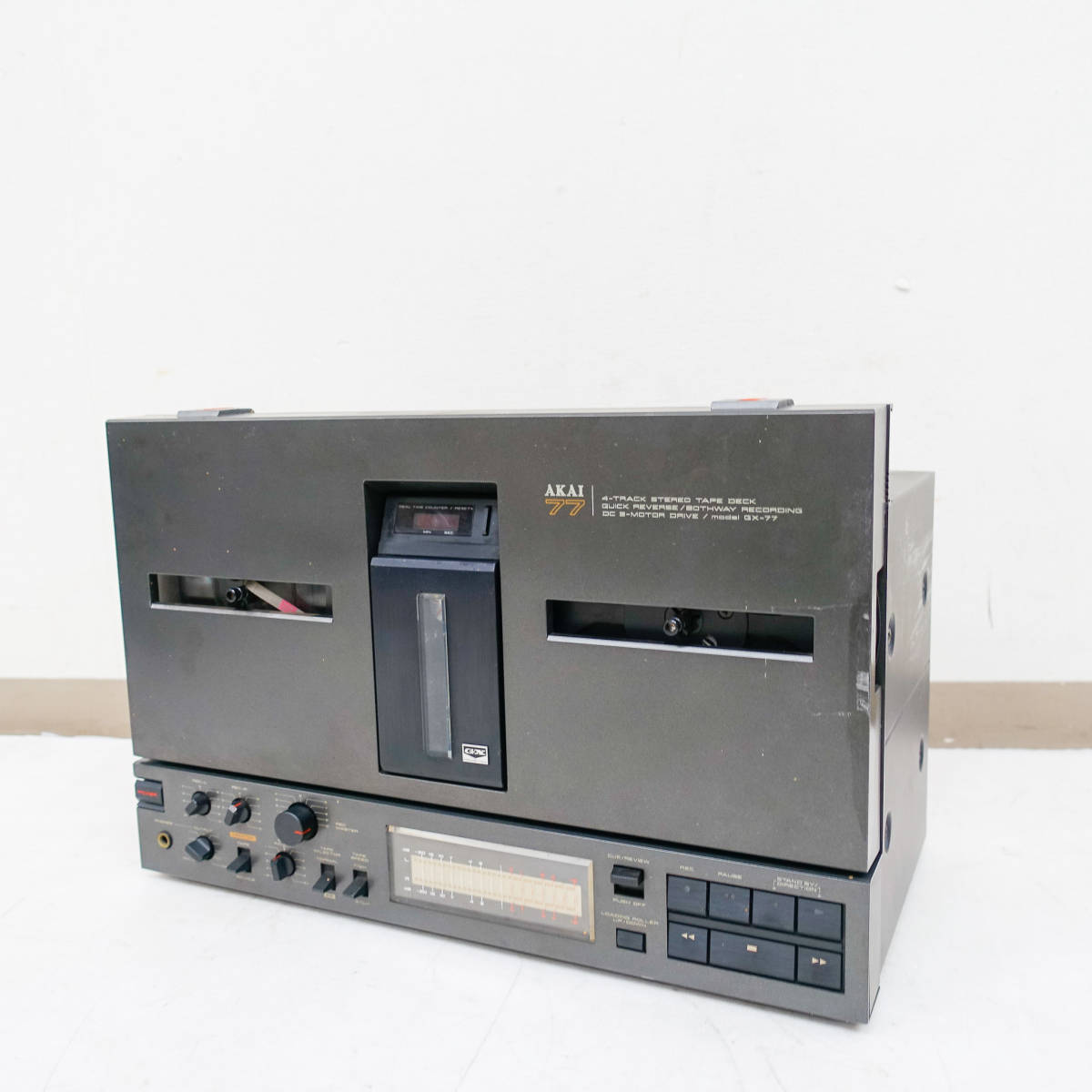 AKAI アカイ オープンリール デッキ GX-77 赤井電機 オーディオ 音響機器 レトロ 当時物 ヴィンテージ K3269