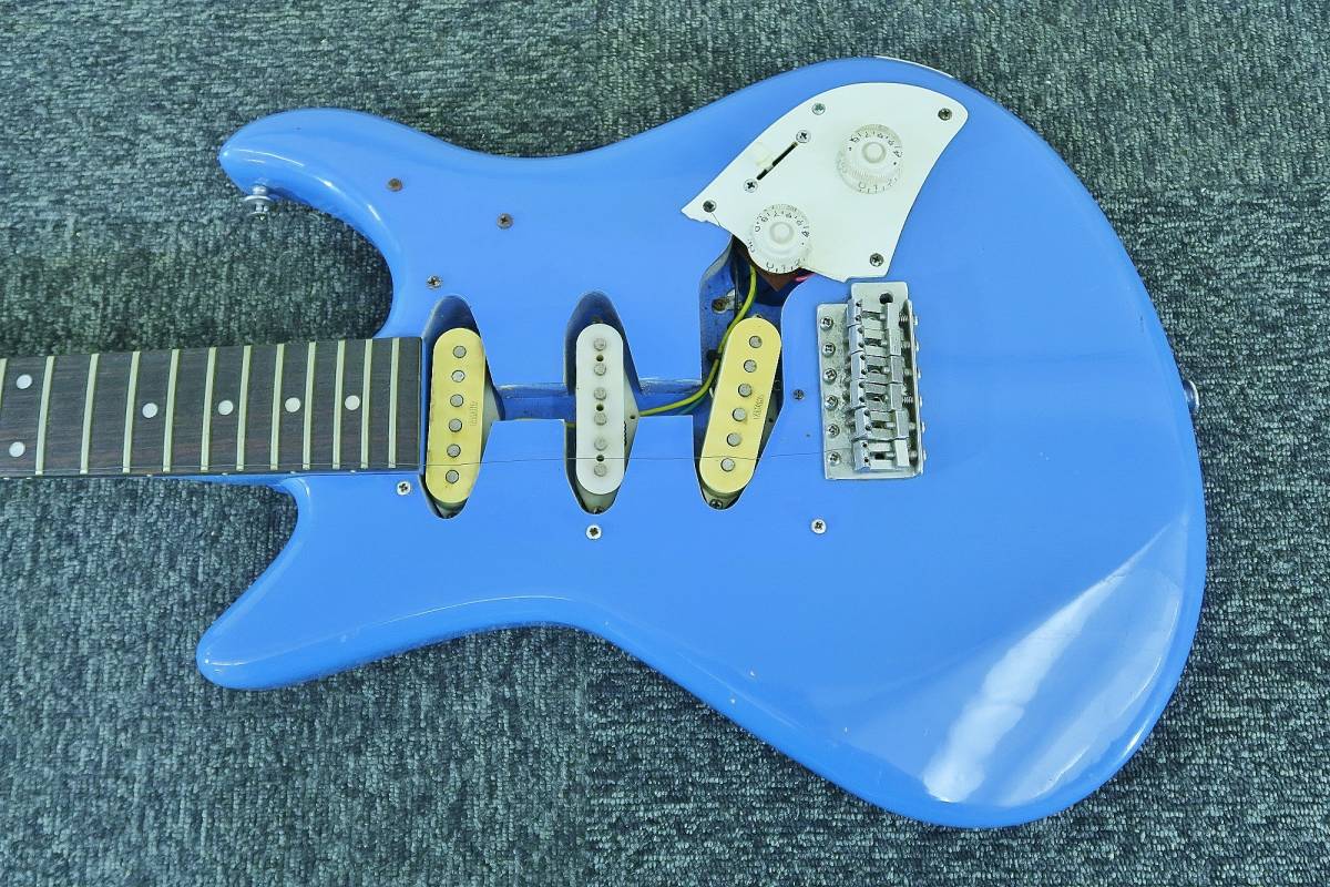 ジャパンヴィンテージ YAMAHA SS300 ビザールギター 青 ブルー ジャパンヴィンテージ YAMAHA SS300 ビザールギター 青 ブルー
