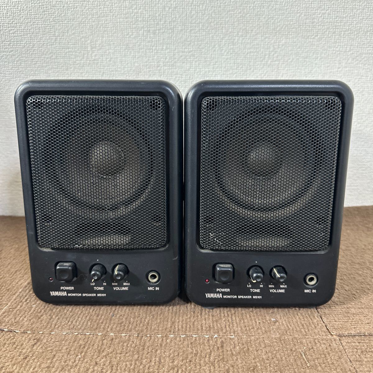 現状品】YAMAHA ヤマハ MS101 モニタースピーカー ペア