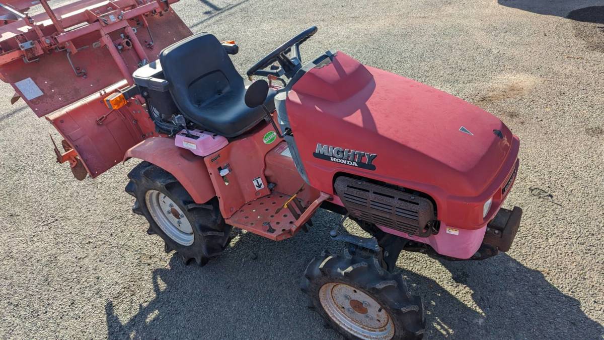 ホンダ MIGHTY 130D トラクター　マルチ付き ☆熊本発 ホンダ トラクター 乗用管理機 RT130D マルチ 畝立て 畝形成