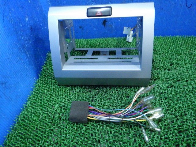 B】スズキ純正 社外 ナビ 2DIN デッキ センターパネル オーディオ