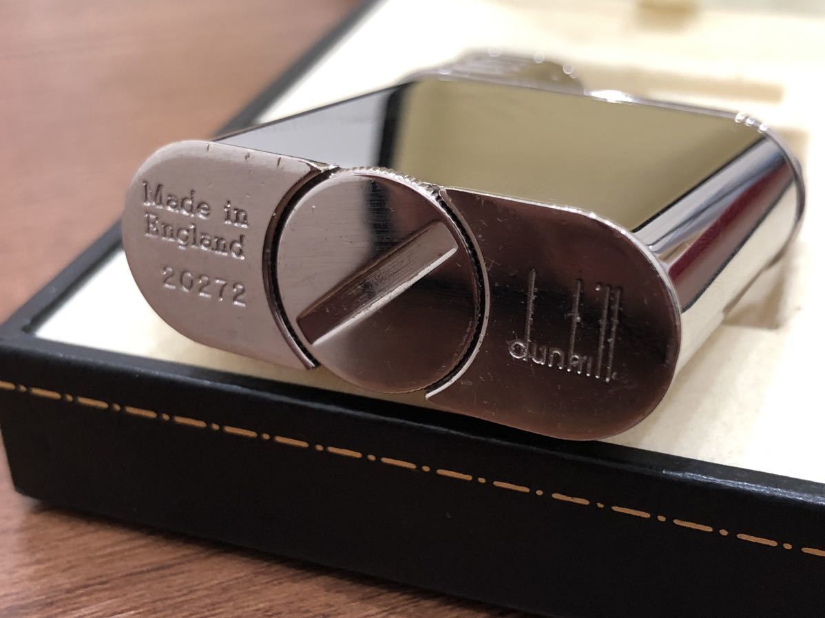 dunhill オイルライター UNIQUE 美品△イングランド製 dunhill