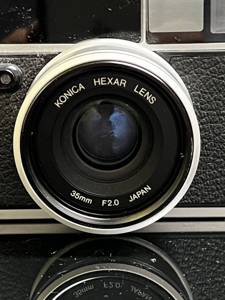 激レア】KONICA コニカ HEXER Silver ヘキサー LENS 35㎜ F2.0 動作