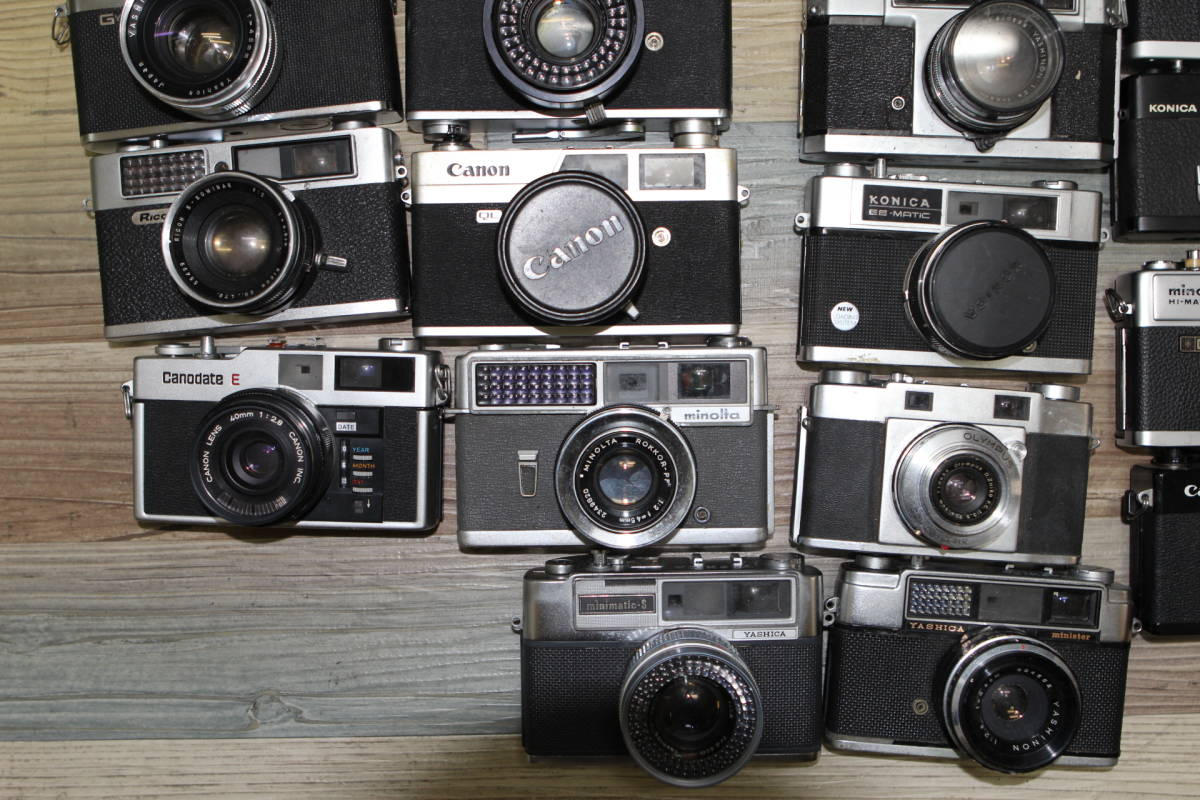 ２ レンジファインダー まとめ Yashica electro35 Koonica C35