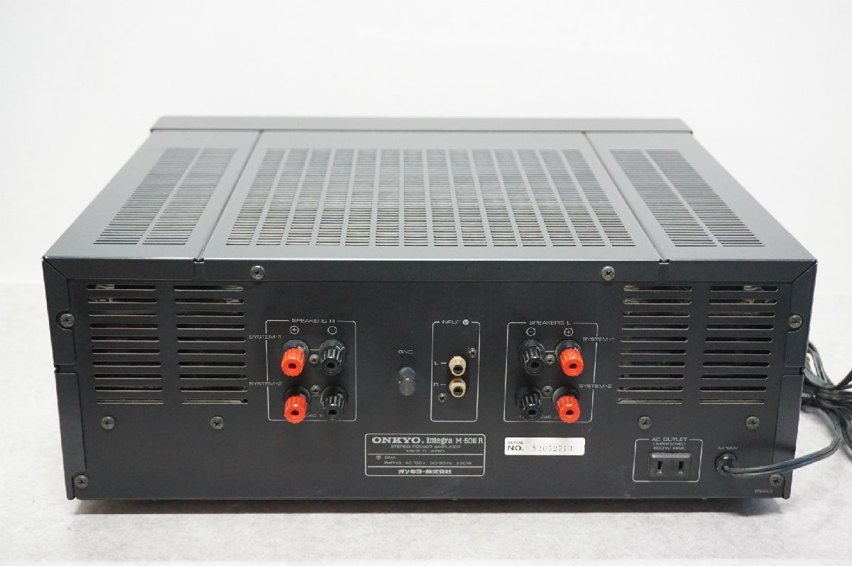 Integra ONKYO M-506R M-506 HiFi Shipping [SK][MS006914] ONKYO