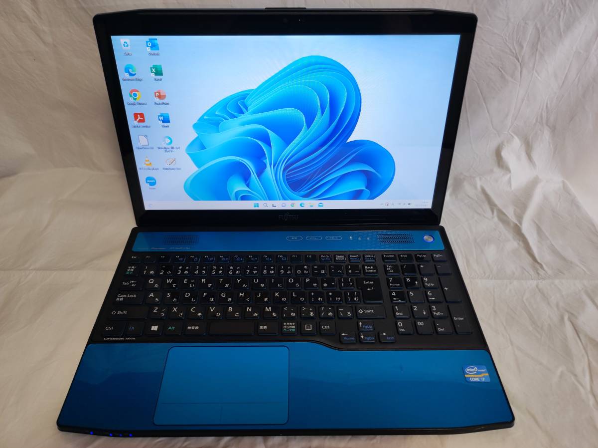Office2021付】メモリ8GB！富士通☆Win11☆爆速SSDノートPC 第8世代cpu