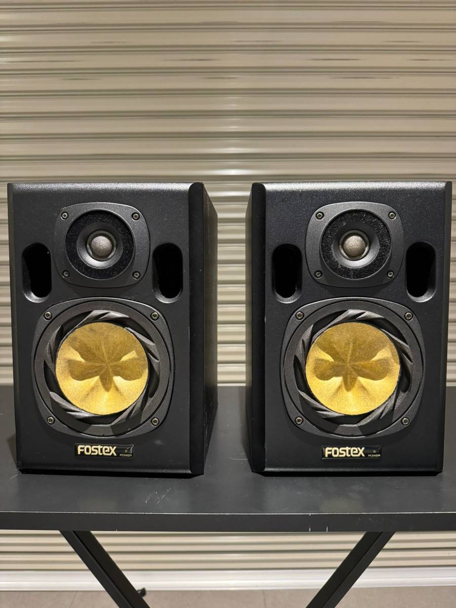 【ジャンク品】Fostex モニタースピーカー ペア NF-01A 2個セット FOSTEX NF-01A ペア 名機！メーカー点検済み！ ホビー、カルチャー
