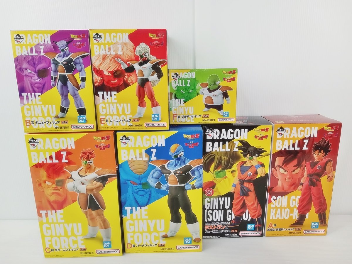 BR-1885] ドラゴンボール ギニュー特戦隊 一番くじ フィギュア まとめ 