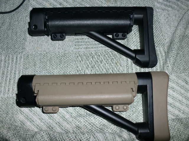 CYMA製 MARINEタイプ バッテリーストック　ブラック　タン　2個