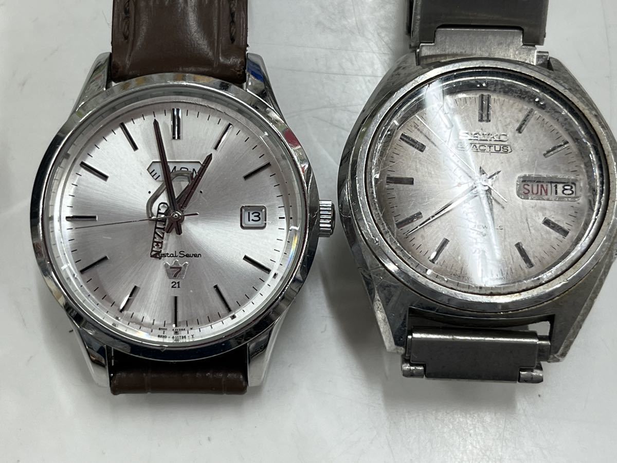 ヴィンテージ SEIKO citizen など 5本セット 中古 現状 オートマ 手