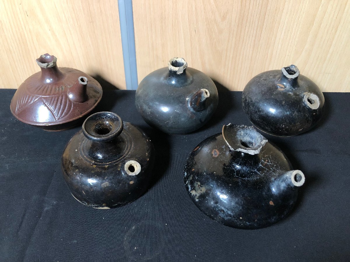 古琉球 壺屋 やちむん カラカラ 酒器 徳利 まとめ(壺屋)｜売買された